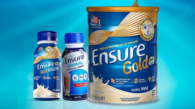 Sữa Ensure Abbott, giải pháp dinh dưỡng toàn diện cho người lớn tuổi