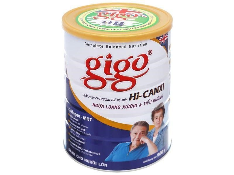 Sữa Gigo Hi-Canxi, bổ sung canxi và hỗ trợ người tiểu đường