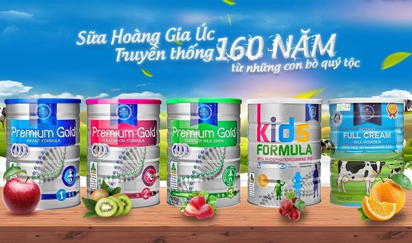 Sữa Hoàng Gia Úc Royal Ausnz Kids Formula - Sữa phát triển trí não cho bé 4 tuổi