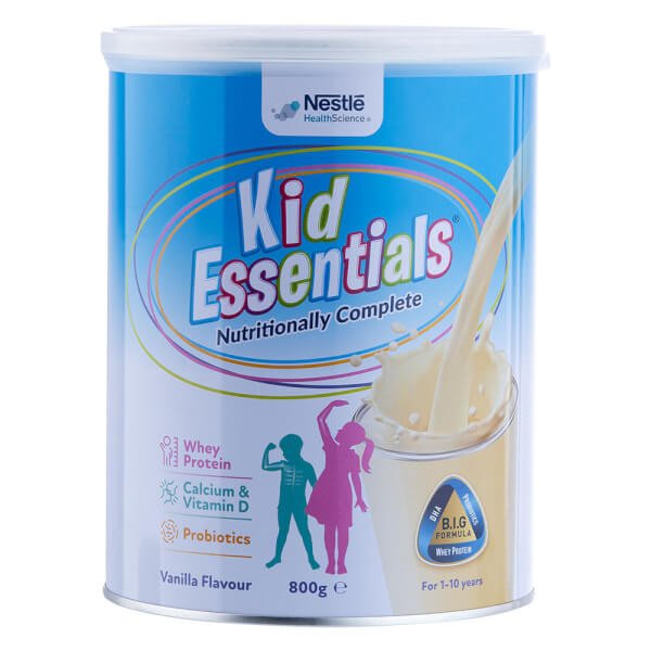 Sữa Kid Essentials Nestle giàu DHA giúp bé phát triển trí não và thị giác