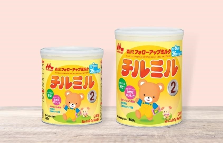 Sữa Morinaga số 2 tăng cường miễn dịch và tiêu hóa cho trẻ