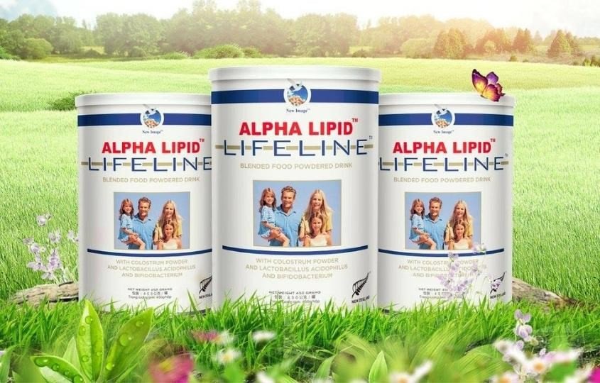 Sữa non Alpha Lipid Lifeline cung cấp kháng thể tăng sức đề kháng
