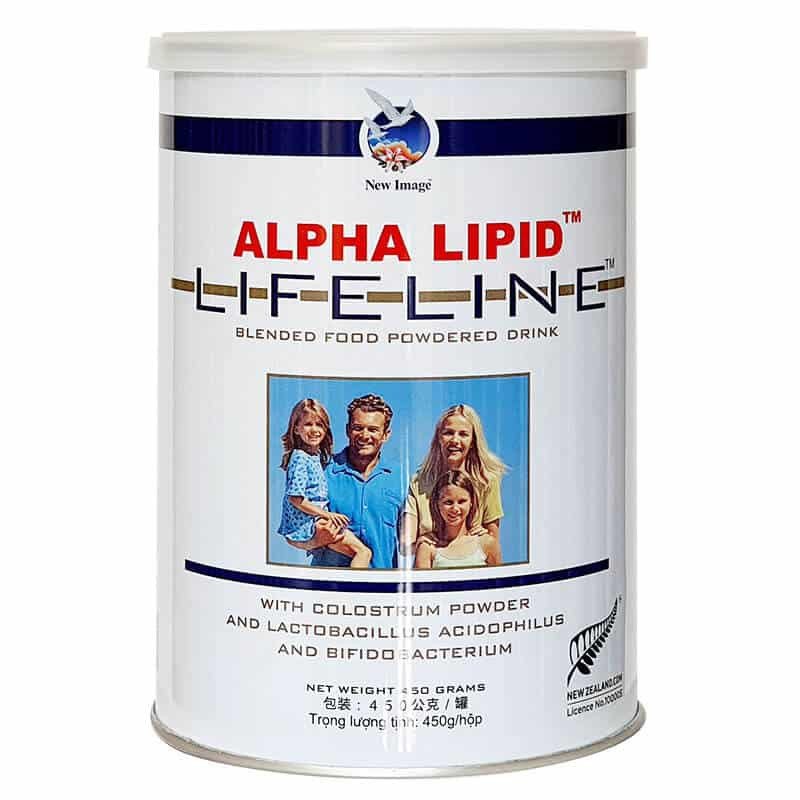 Sữa non Alpha Lipid Lifeline từ New Zealand với công dụng tăng cường sức đề kháng