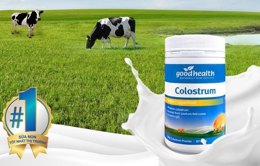 Sữa non Goodhealth Colostrum giúp bé tăng đề kháng tự nhiên