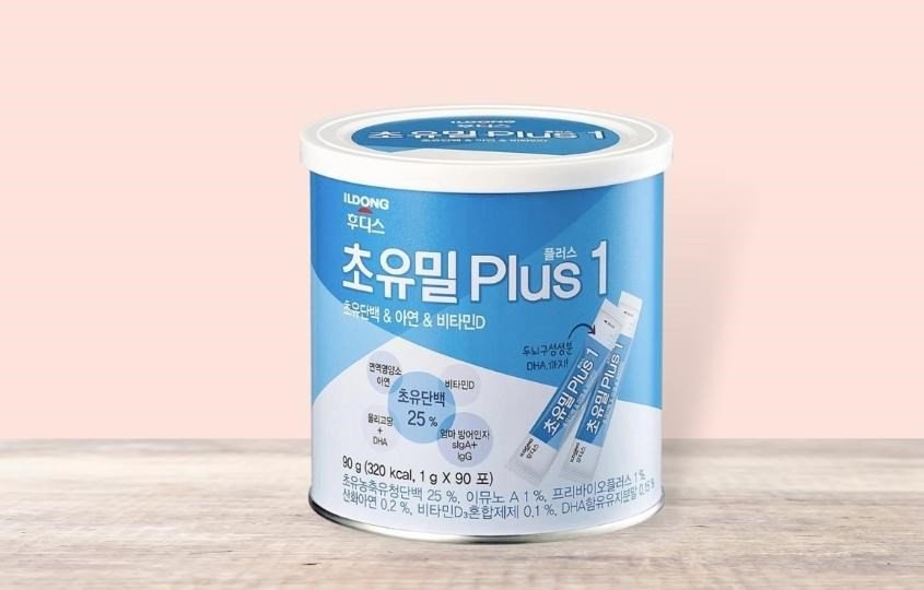 Sữa non ILDONG Plus 1 Hàn Quốc giúp bé tăng sức đề kháng