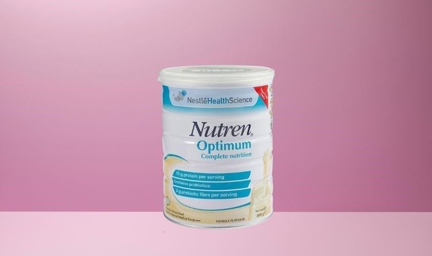 Sữa Nutren Optimum, dinh dưỡng cân đối giúp người ốm phục hồi nhanh