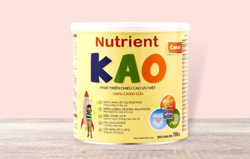 Sữa Nutrient Kao của Eneright giúp tăng cường đề kháng cho bé