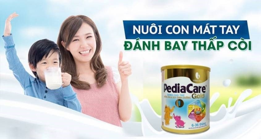 Sữa Pediacare Gold số 1 cho bé 0-12 tháng