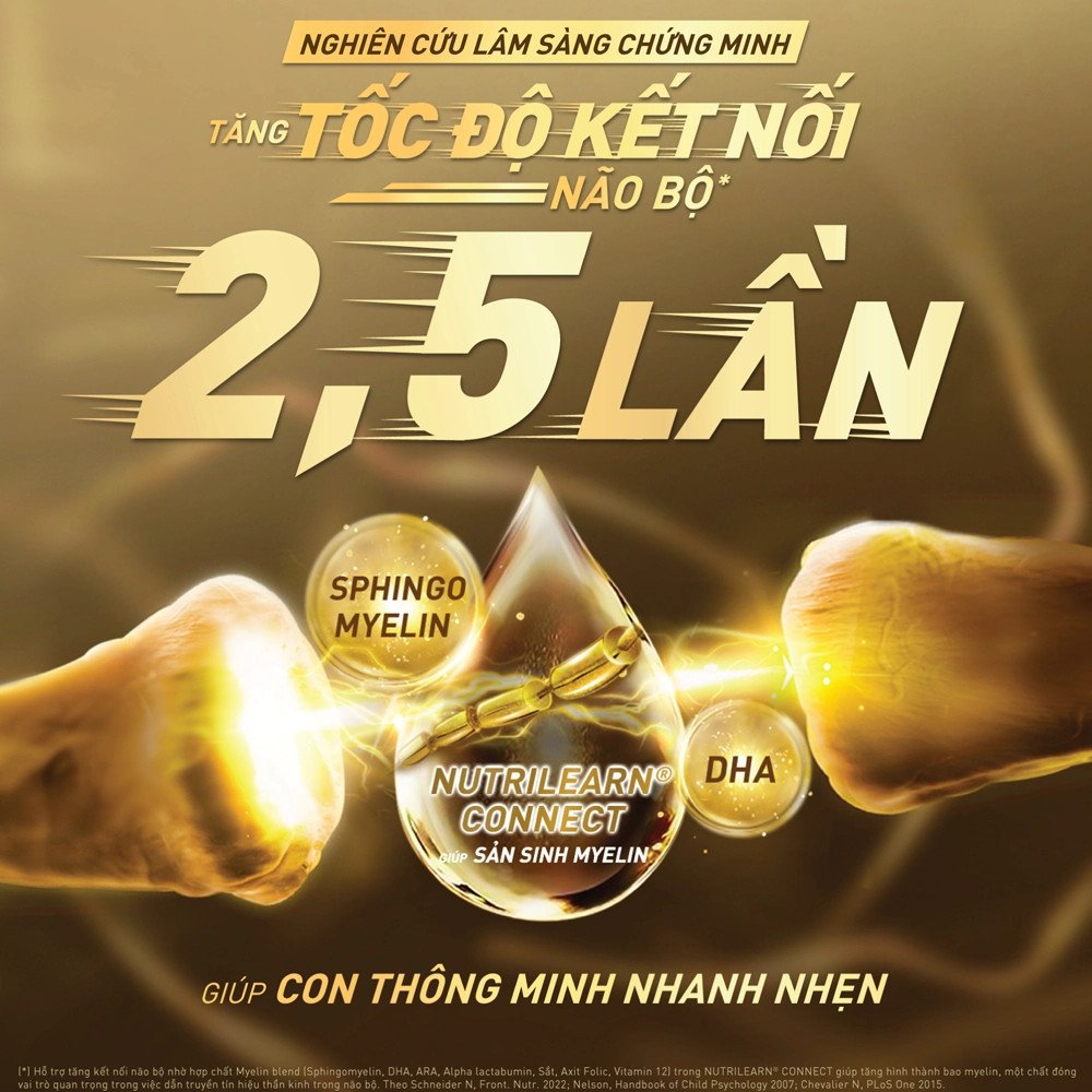 Sữa S26 số 2 hỗ trợ phát triển não bộ và thị giác toàn diện cho bé