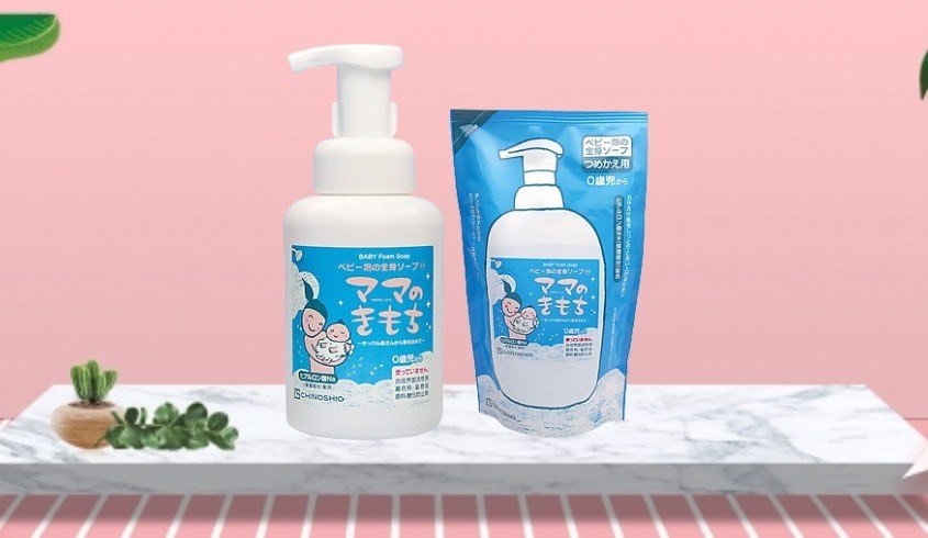 Sữa tắm Chinoshio cho da bé nhạy cảm