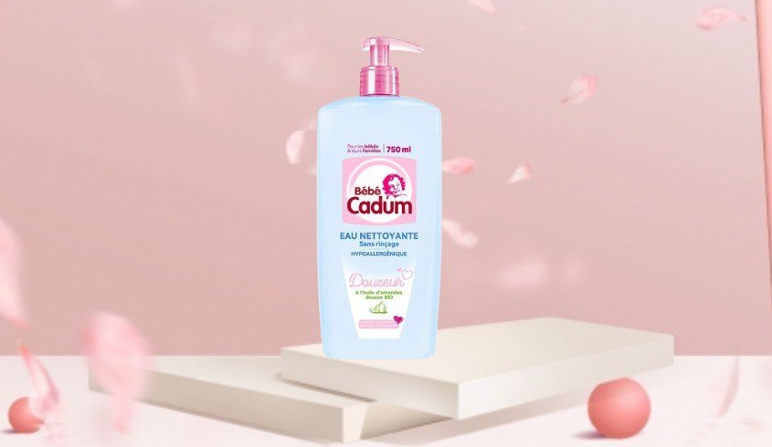 Sữa tắm e bé Bébé Cadum Organic từ Pháp, an toàn cho da nhạy cảm