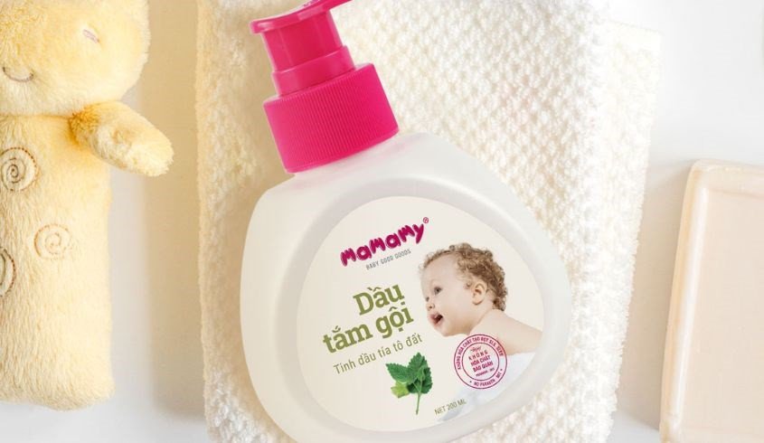 Sữa tắm Mamamy với tinh chất hạt bưởi kháng khuẩn