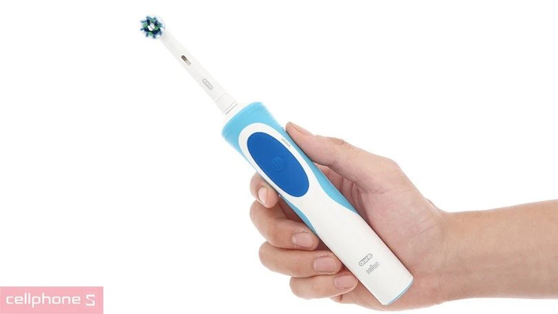 Tay cầm chống nước và chống trượt của bàn chải điện Oral-B đảm bảo an toàn sử dụng