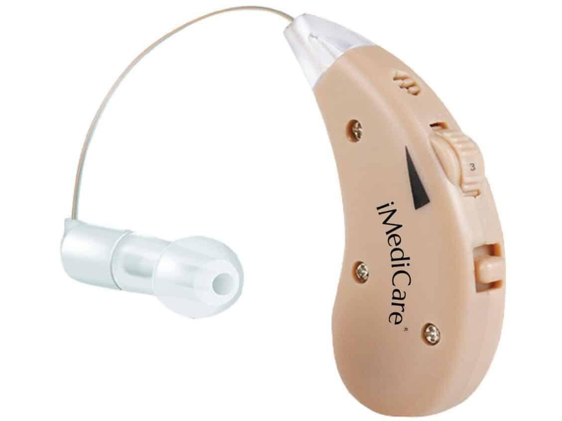 Thiết bị trợ thính Imedicare IHA-E1 với công nghệ kỹ thuật số, hỗ trợ nghe tốt cho người già.