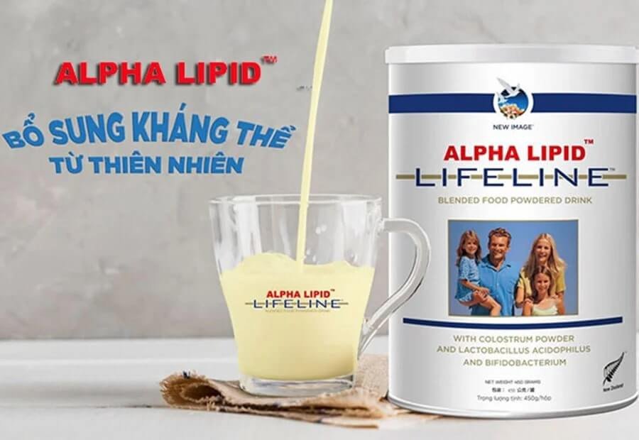Thông tin tham khảo về giá sữa Alpha Lipid chính hãng trên thị trường hiện nay.