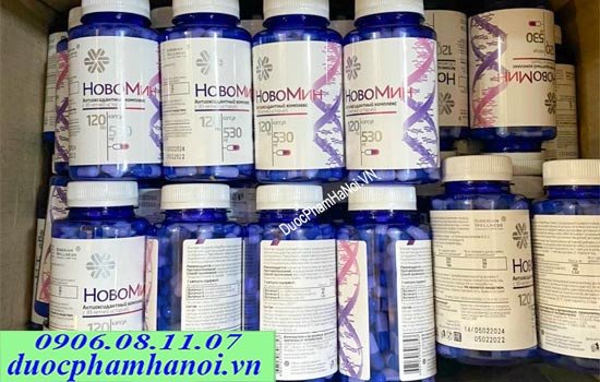 Thuốc Novomin của Nga giúp tăng cường sức khỏe tổng thể