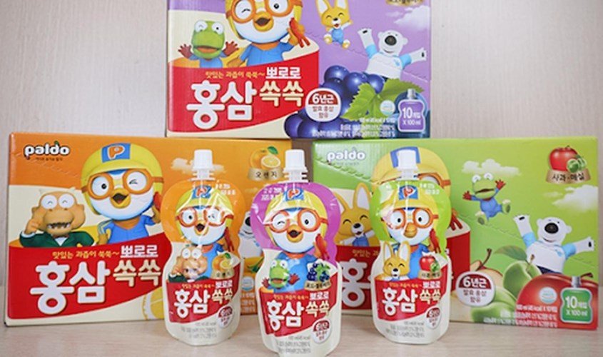 Thương hiệu Pororo uy tín cung cấp đồ uống dinh dưỡng cho trẻ