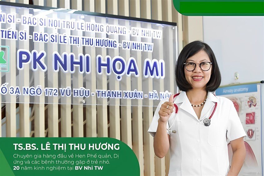 Tiến sĩ, Bác sĩ Lê Thị Thu Hương - Người bạn của trẻ thơ