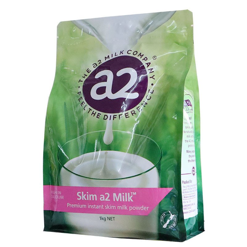 Túi sữa bột A2 tách kem Skim Milk 1kg từ Australia Mart