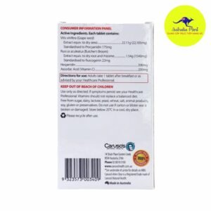 Viên uống hỗ trợ điều trị suy giãn tĩnh mạch Veins Clear 60 viên