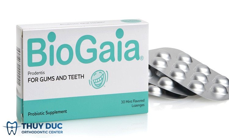 Viên ngậm men vi sinh BioGaia ProDentis