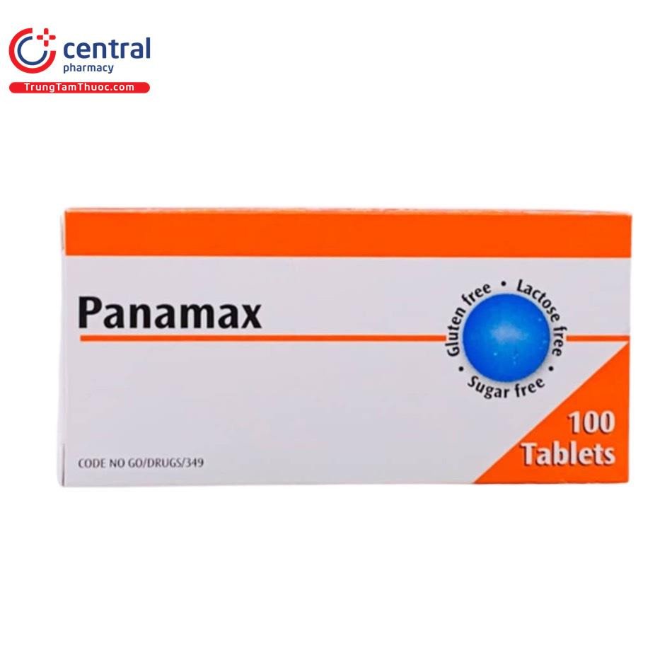 Viên Panamax 500mg cận cảnh