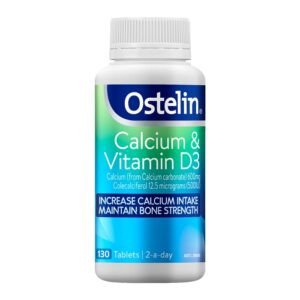 Viên uống bổ sung Ostelin Calcium & Vitamin D3 giúp xương chắc khỏe