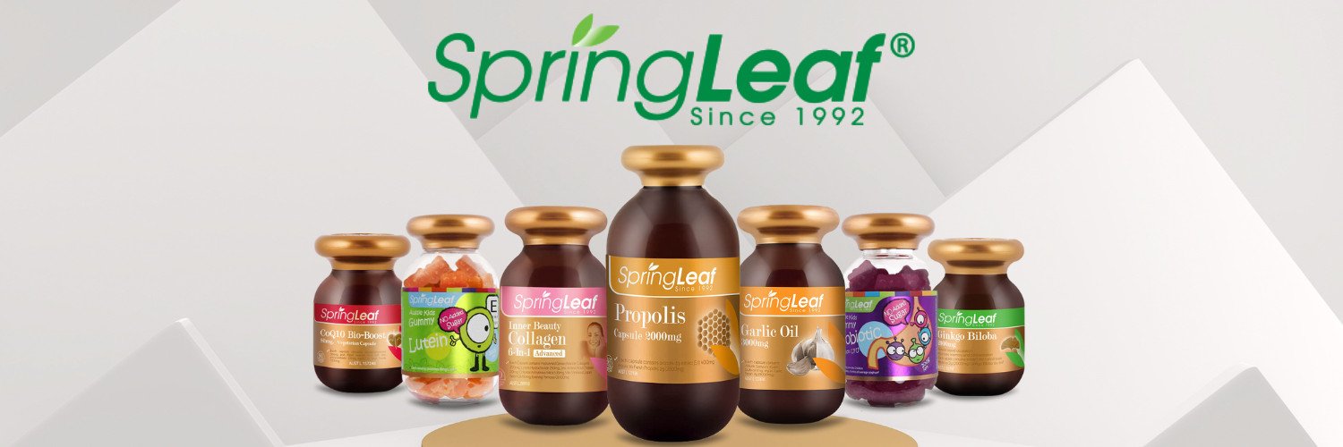 Viên uống collagen 6 in 1 Springleaf và các thành phần tự nhiên