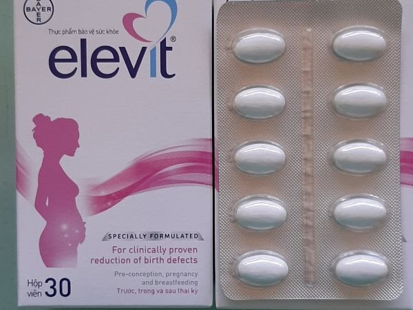Viên uống Elevit vitamin tổng hợp dành cho phụ nữ mang thai