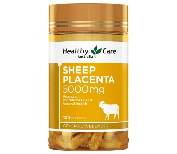 Viên uống nhau thai cừu Healthy Care 5000mg chính hãng Úc