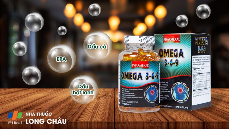 Viên uống Omega 3-6-9 hỗ trợ sức khỏe