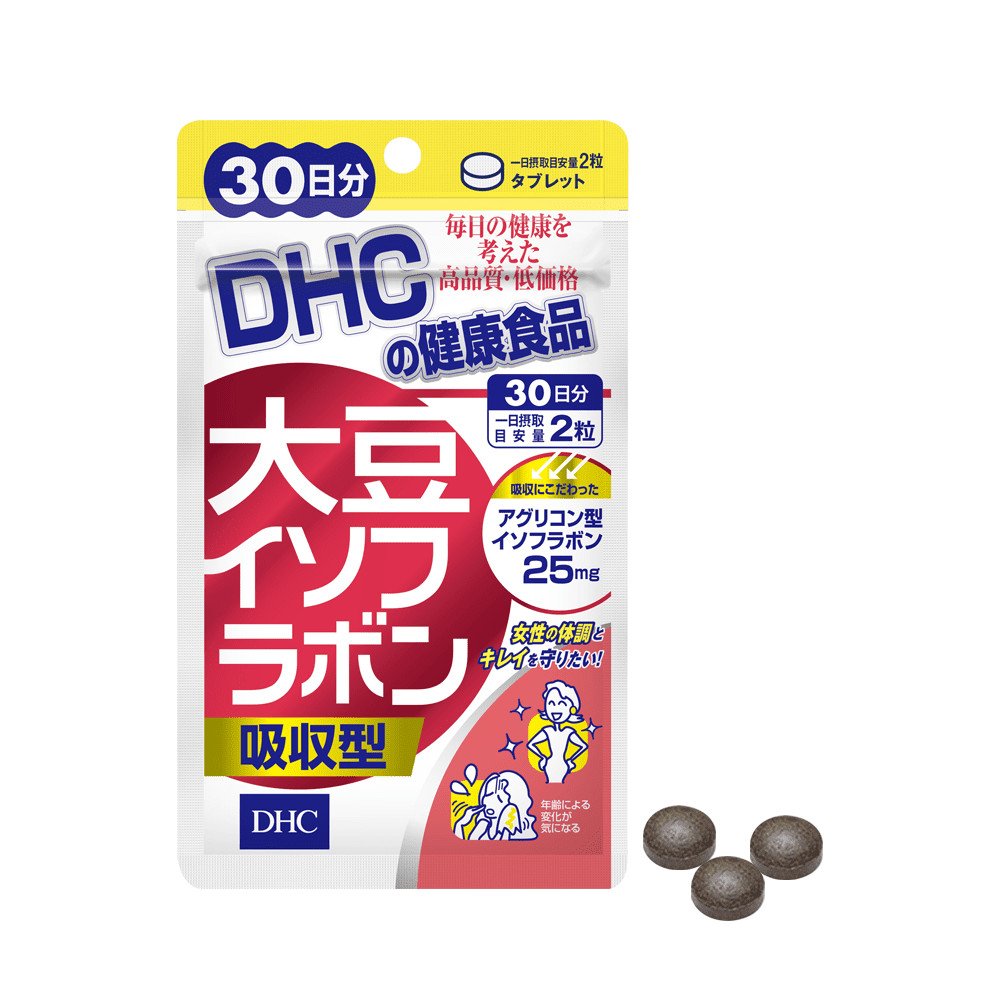 Viên uống tinh chất mầm đậu nành DHC Soy Isoflavone Absorption Type từ Nhật Bản