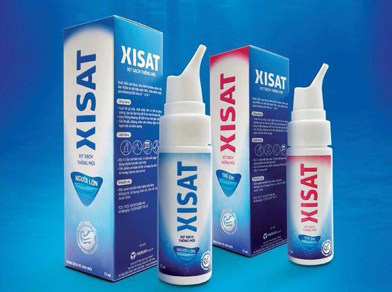 Xisat là thuốc thuộc top 12 thuốc xịt viêm mũi dị ứng tốt nhất được nhiều người tin dùng