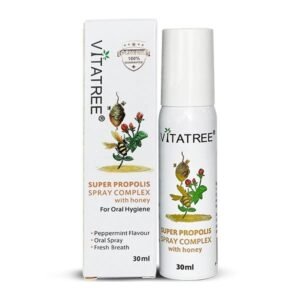 Xịt keo ong giảm đau họng Vitatree 25ml