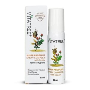 Xịt keo ong giảm đau họng Vitatree 25ml