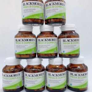 Viên Vitamin B tổng hợp tăng sức bền Blackmores Mega B Complex Energy Support Vitamin B12 75 Tablets Viên Vitamin B tổng hợp tăng sức bền Blackmores Mega B Complex Energy Support Vitamin B12 75 Tablets