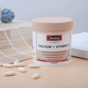 Viên phòng chống loãng xương Swisse Calcium + Vitamin D3 Úc hộp 150 viên - Hỗ trợ xương khớp bà bầu, người lớn tuổi chắc khỏe