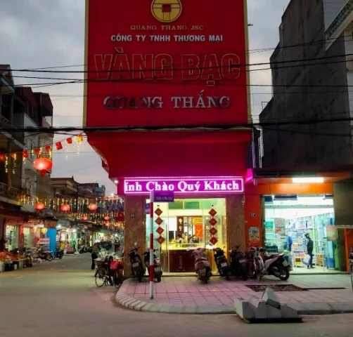 Biểu đồ biến động giá vàng