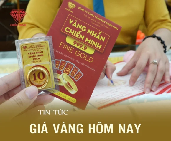 Biểu đồ biến động giá vàng