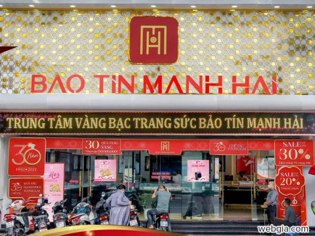 Biểu đồ giá vàng biến động mạnh