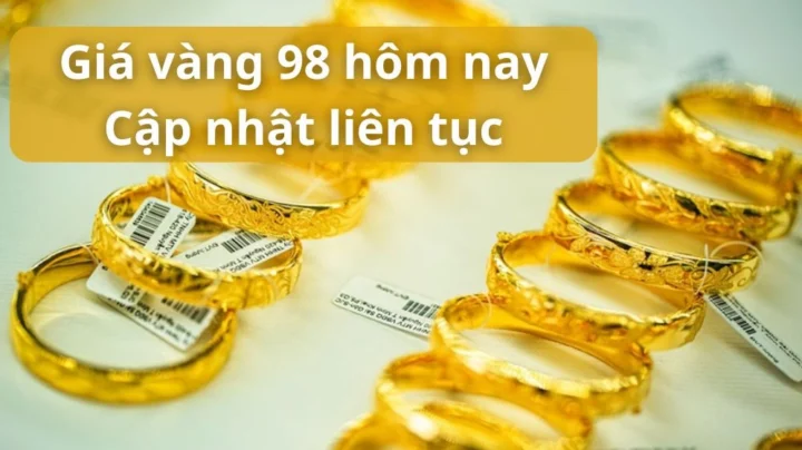 Biểu đồ giá vàng cập nhật