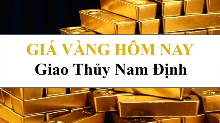 Biểu đồ giá vàng hôm nay tại Giao Thủy, Nam Định