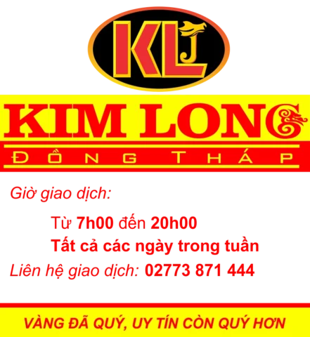 Giá Vàng Kim Long Đồng Tháp 2026: Cập Nhật Mới Nhất Biểu đồ giá vàng Kim Long Đồng Tháp