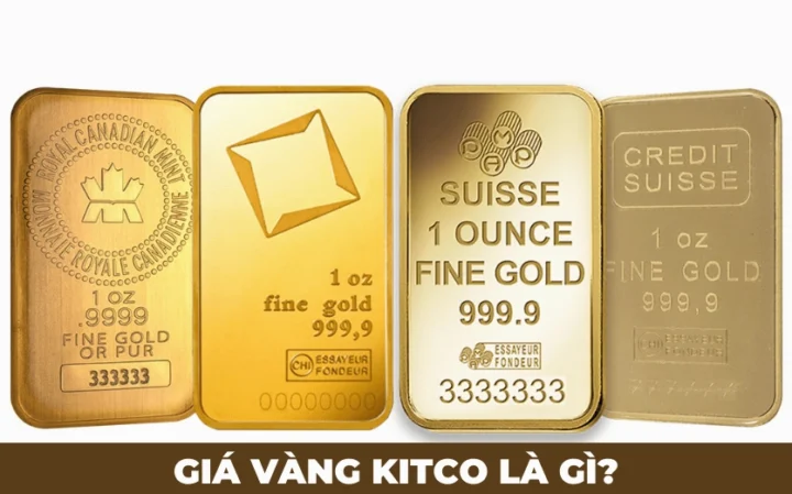 Biểu đồ giá vàng Kitco chi tiết