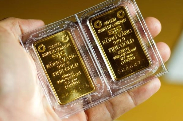 Biểu đồ giá vàng SJC biến động trong ngày