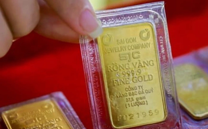 Biểu đồ giá vàng SJC