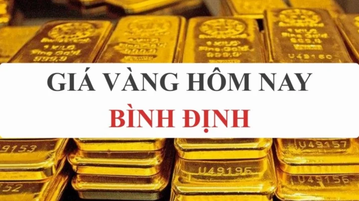 Biểu đồ giá vàng tại Bình Định