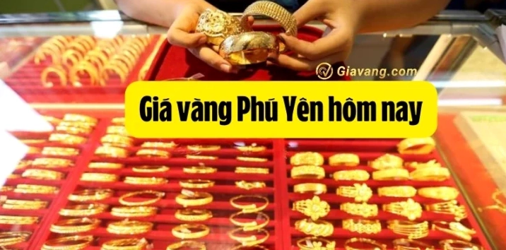 Biểu đồ giá vàng tại Phú Yên hôm nay