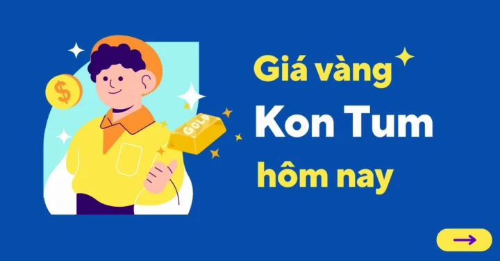 Biểu đồ giá vàng theo ngày tại Kon Tum