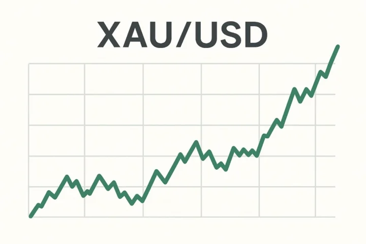Biểu đồ tỷ giá vàng XAU/USD